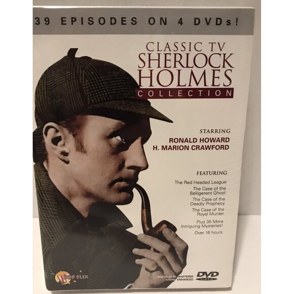 NEW HTF Sherlock Holmes 1954-1955 TV (2010, DVD) Ronald Howard FACTORY SEALED - Picture 1 of 2